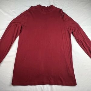 Croft and Barrow - Men’s Long Sleeve Shirt - LT - Dark Red